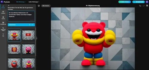 MyEdit - Banner mit KI erstellen